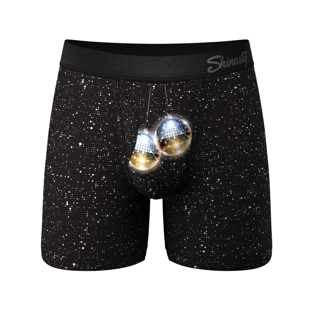 The Discotheque | Disco Ball Hammock® Pouch Underwear With Fly - Shinesty