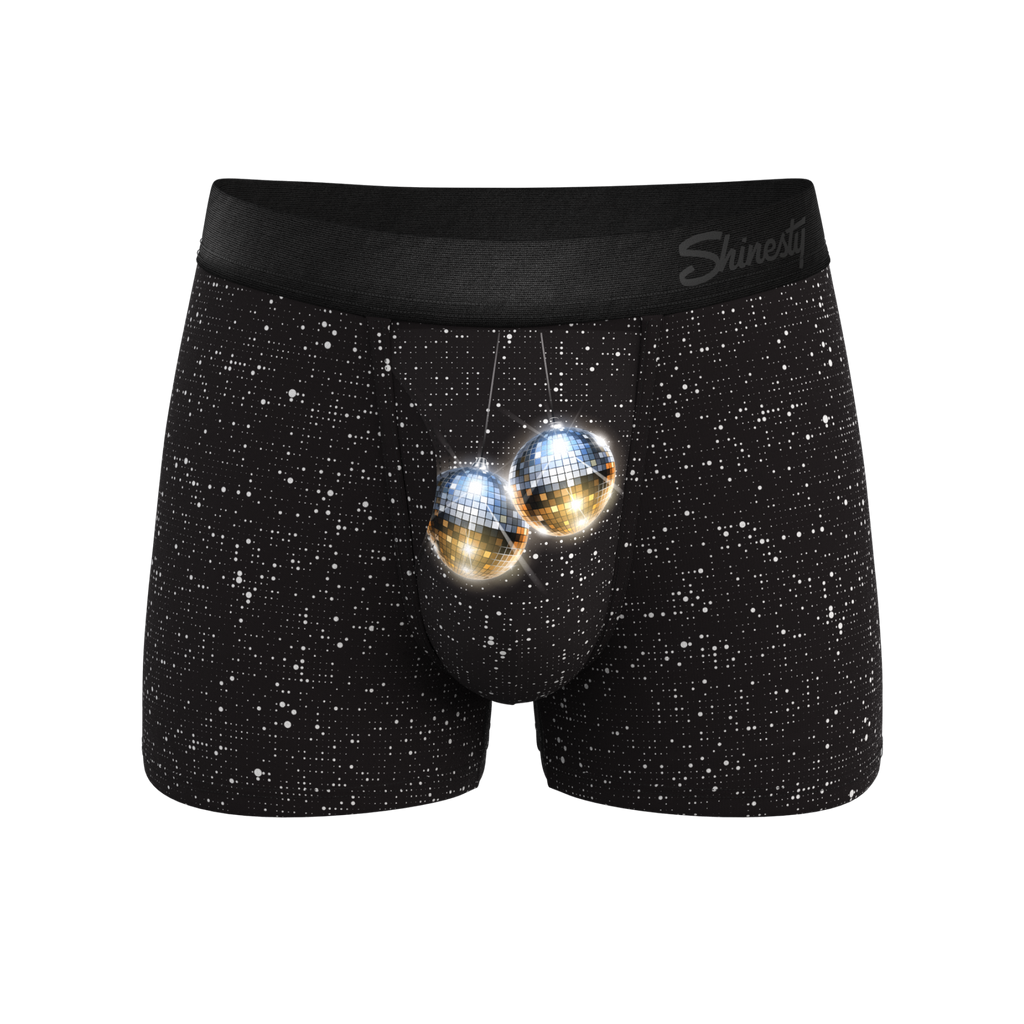 The Discotheque | Disco Ball Ball Hammock® Pouch Trunks Underwear - Shinesty
