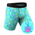 The Like Rabbits | Easter Animals Ball Hammock® Boxer - Long Leg - Shinesty