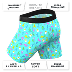 The Like Rabbits | Easter Animals Ball Hammock® Boxer - Long Leg - Shinesty