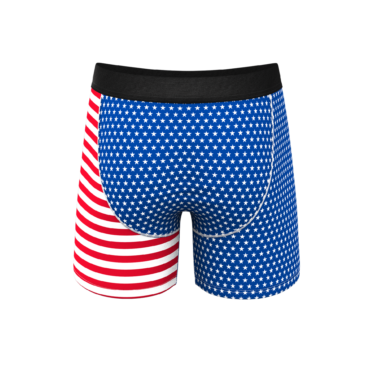 The Ellis Island | USA Flag Ball Hammock® Pouch Underwear - Shinesty