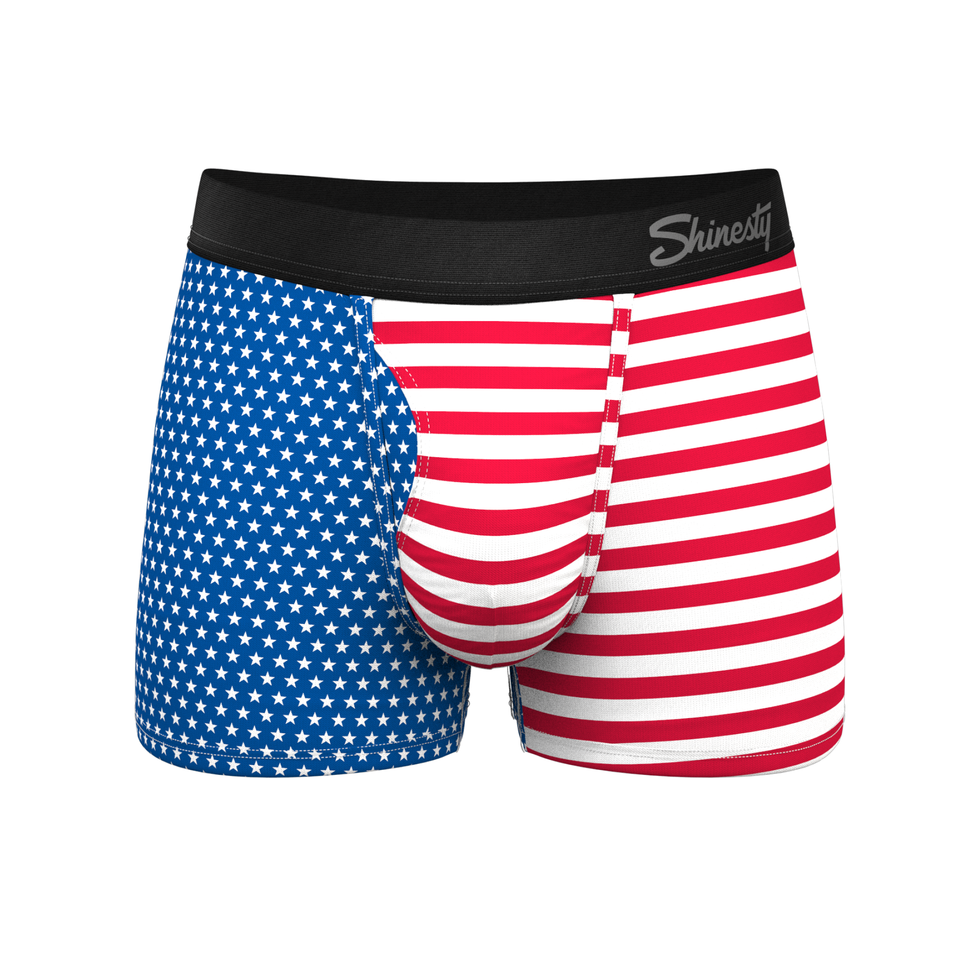 The Ellis Island | USA Flag Ball Hammock® Pouch Trunk Underwear - Shinesty