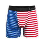 The Ellis Island | USA Flag Ball Hammock® Pouch Underwear - Shinesty