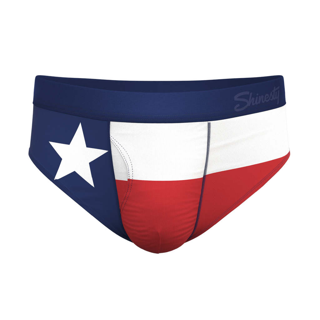 The First Rodeo | Texas Flag Ball Hammock® Pouch Underwear Briefs - Shinesty