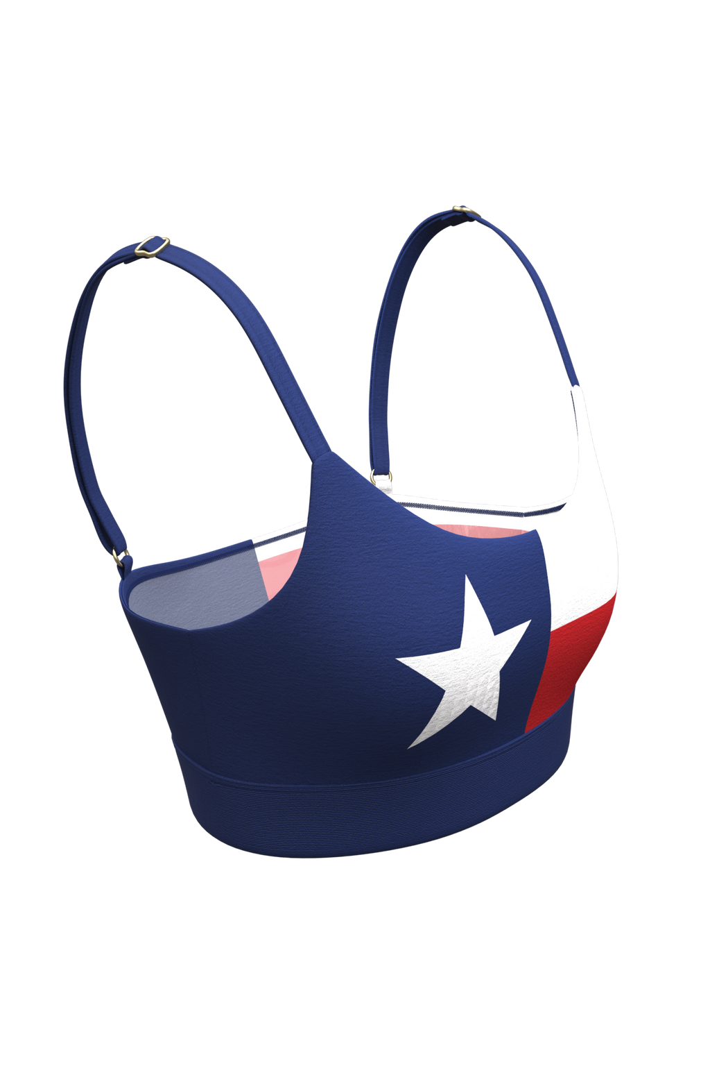 The First Rodeo | Texas Flag Boob Hammock™ Scoop Bralette - Shinesty
