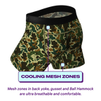 The Forni Camo | Camouflage paradICE™ Cooling Ball Hammock® Underwear - Shinesty