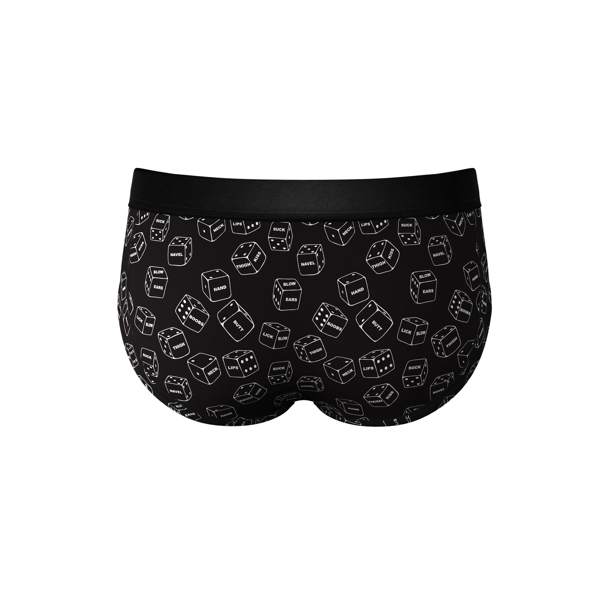 The Free For All | Glow in the Dark Dice Ball Hammock® Pouch Underwear Briefs - Shinesty