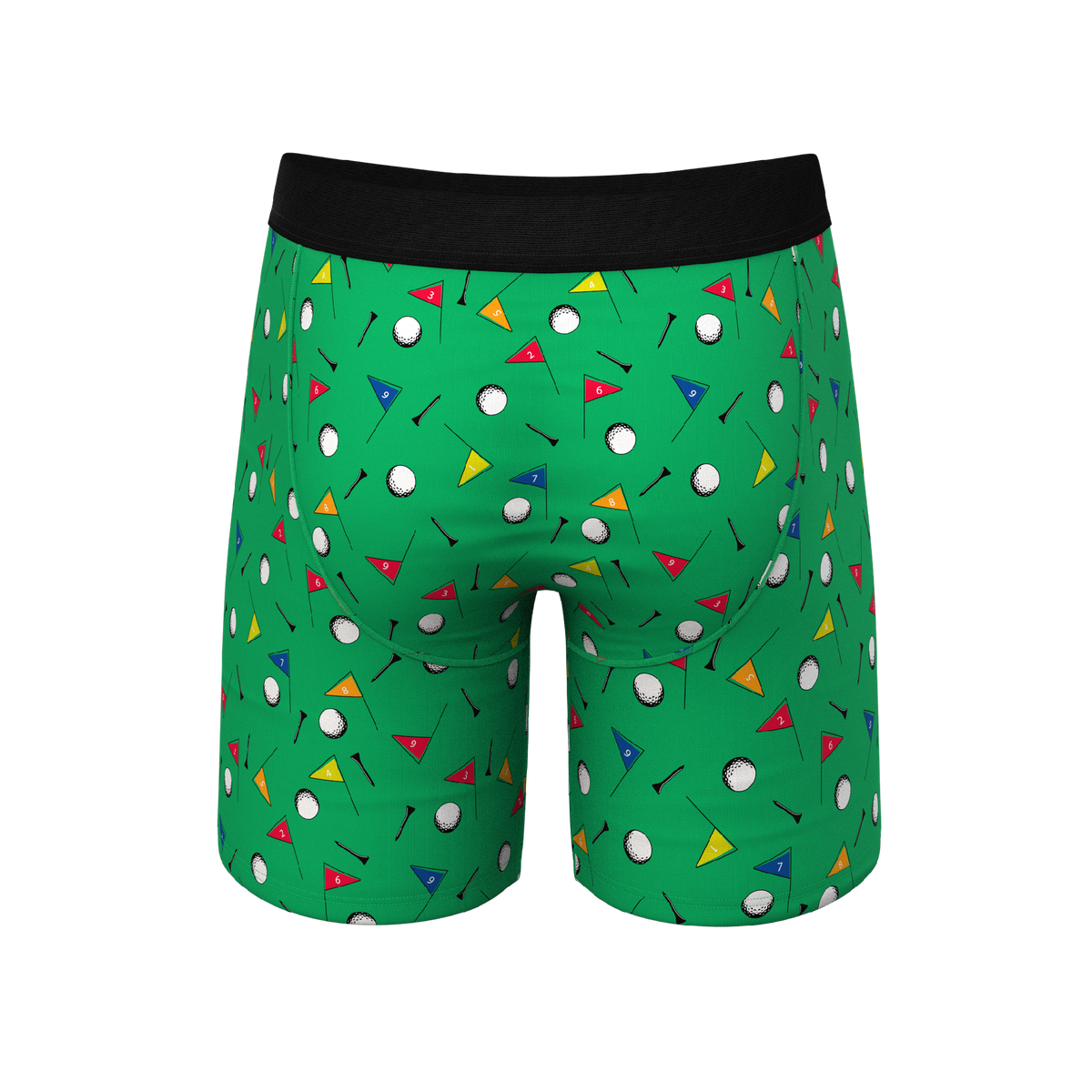 The Front Nine | Golf Ball Ball Hammock® Boxer - Long Leg - Shinesty