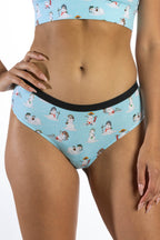 The Frosty Mistress | Snow Women Modal Cheeky Underwear - Shinesty