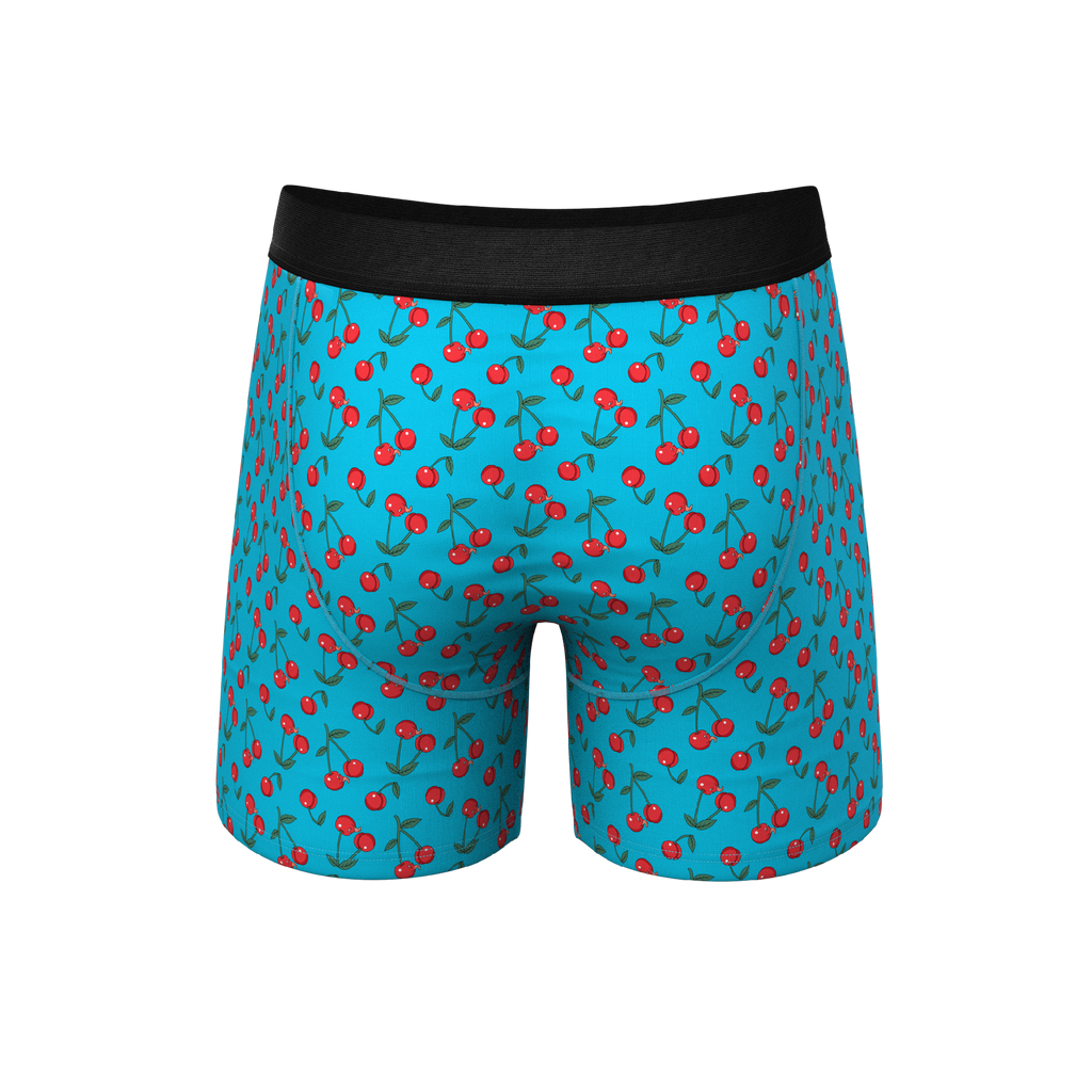 The Fruit Salad | Cherry Ball Hammock® Pouch Underwear With Fly - Shinesty