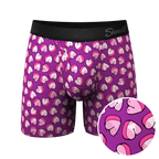The Full Moon | Body Part Hearts Ball Hammock® Pouch Underwear With Fly - Shinesty