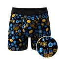 The Gelty Pleasure | Hanukkah Ball Hammock® Pouch Underwear With Fly - Shinesty