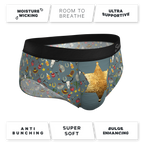 The Giddy Up | Sheriff Badge Ball Hammock® Pouch Underwear Briefs - Shinesty