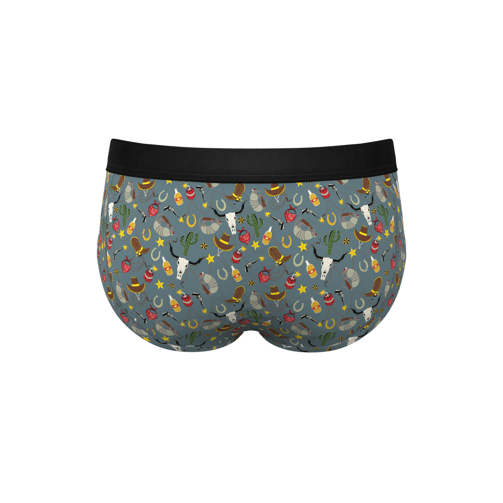 The Giddy Up | Sheriff Badge Ball Hammock® Pouch Underwear Briefs - Shinesty