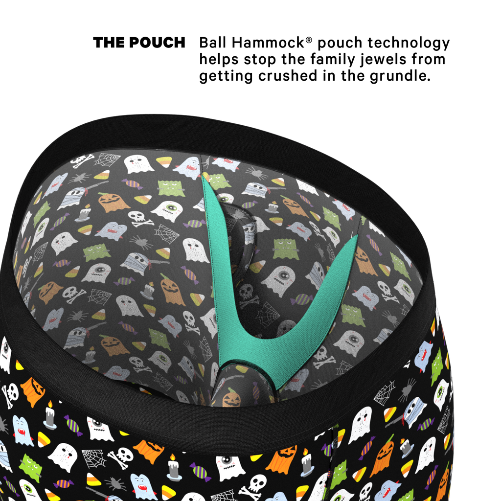 The Good Ghouls | Halloween Themed Ball Hammock® Boxer - Long Leg - Shinesty