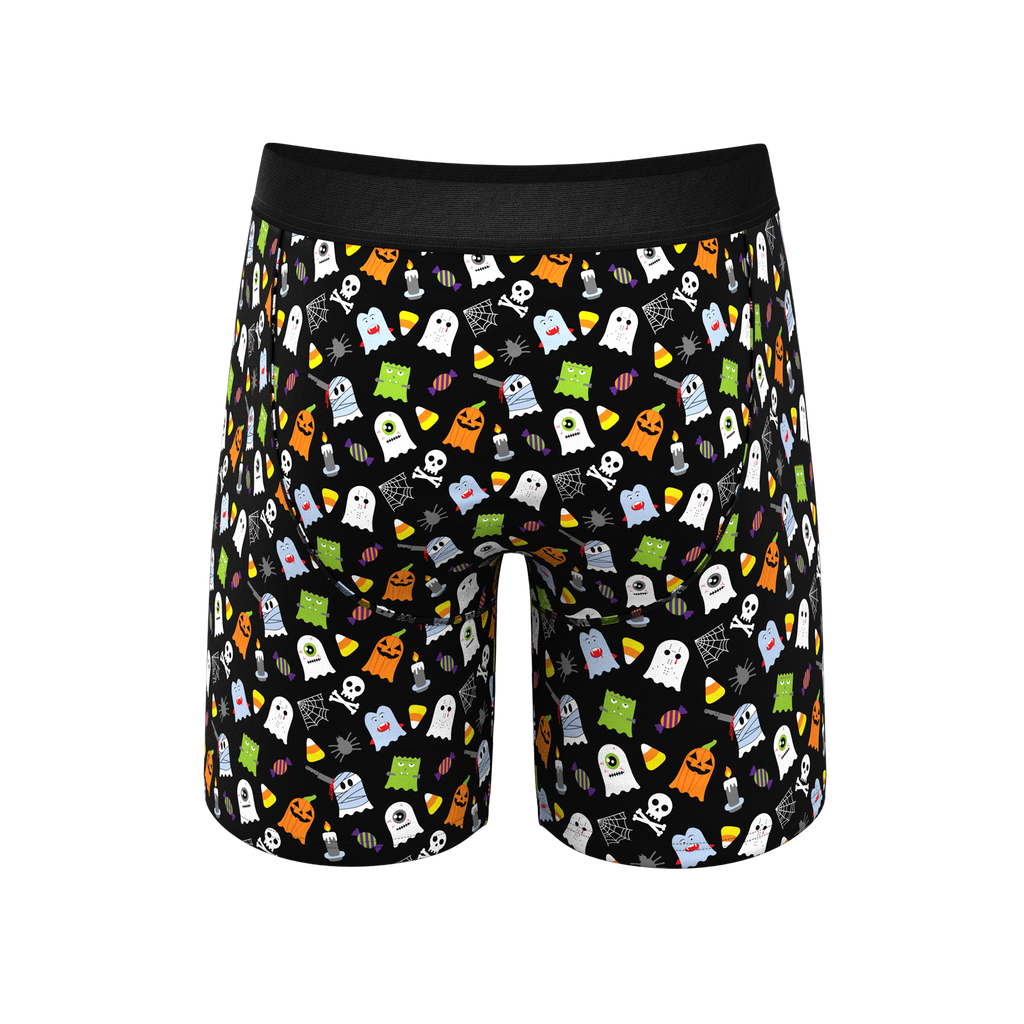 The Good Ghouls | Halloween Themed Ball Hammock® Boxer - Long Leg - Shinesty