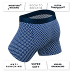 The Good Old Daisies | Flower Ball Hammock® Pouch Underwear With Fly - Shinesty