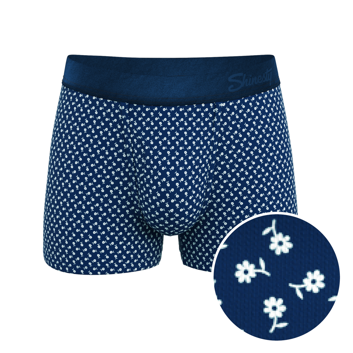 The Good Old Daisies | Flower Ball Hammock Pouch Trunk Underwear - Shinesty