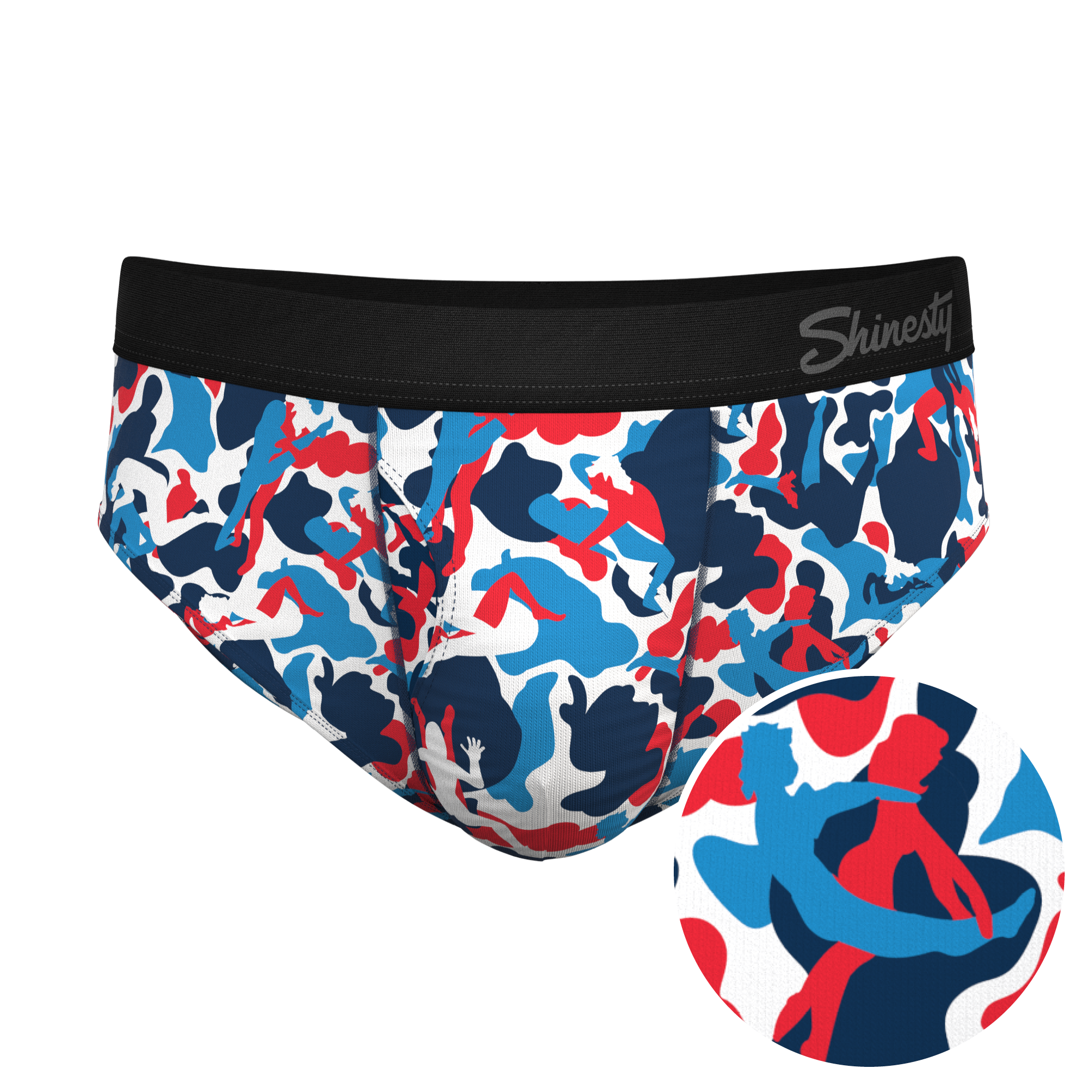 The Grand Finale | USA Camouflage Ball Hammock® Pouch Underwear Briefs - Shinesty