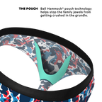 The Grand Finale | USA Camouflage Ball Hammock® Pouch Underwear Briefs - Shinesty