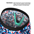 The Grand Finale | USA Camouflage Ball Hammock® Boxer - Long Leg - Shinesty
