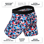 The Grand Finale | USA Camouflage Ball Hammock® Boxer - Long Leg - Shinesty