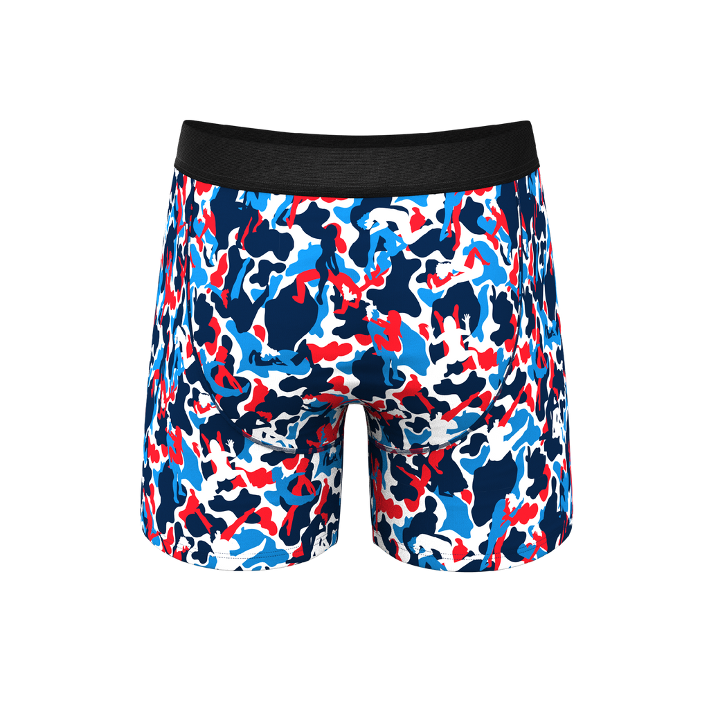 The Grand Finale | USA Camouflage Ball Hammock® Pouch Underwear - Shinesty