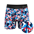 The Grand Finale | USA Camouflage Ball Hammock® Pouch Underwear With Fly - Shinesty