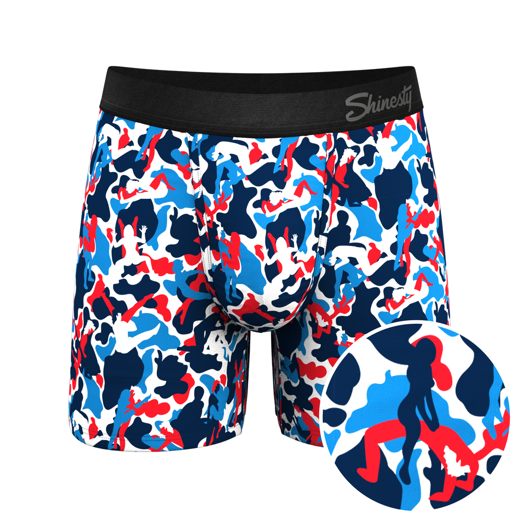 The Grand Finale | USA Camouflage Ball Hammock® Pouch Underwear - Shinesty