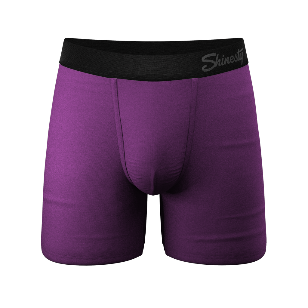 The Grape Jelly | Solid Purple Ball Hammock® Pouch Underwear - Shinesty