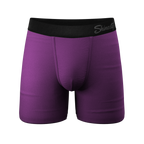 The Grape Jelly | Solid Purple Ball Hammock® Pouch Underwear - Shinesty