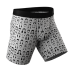 The Hair Down There | Mullet Ball Hammock® Boxer - Long Leg - Shinesty
