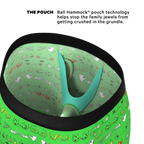 The Haunted Honkers | Halloween Bust Ball Hammock® Boxer - Long Leg - Shinesty