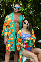 The Cruise Ship Casanova | Hawaiian Party Kimono - Shinesty