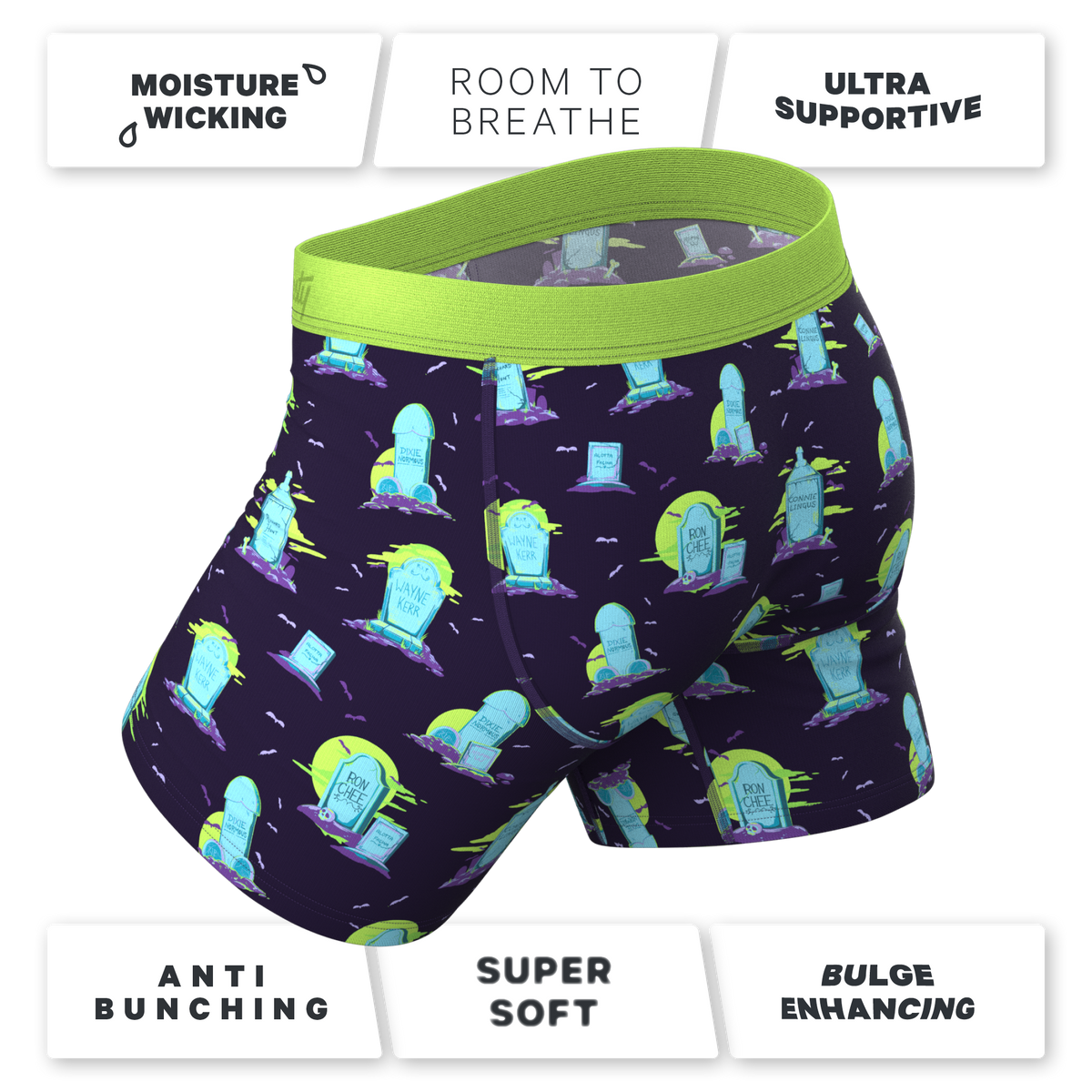 The Headstone | Tombstone Ball Hammock® Pouch Underwear - Shinesty