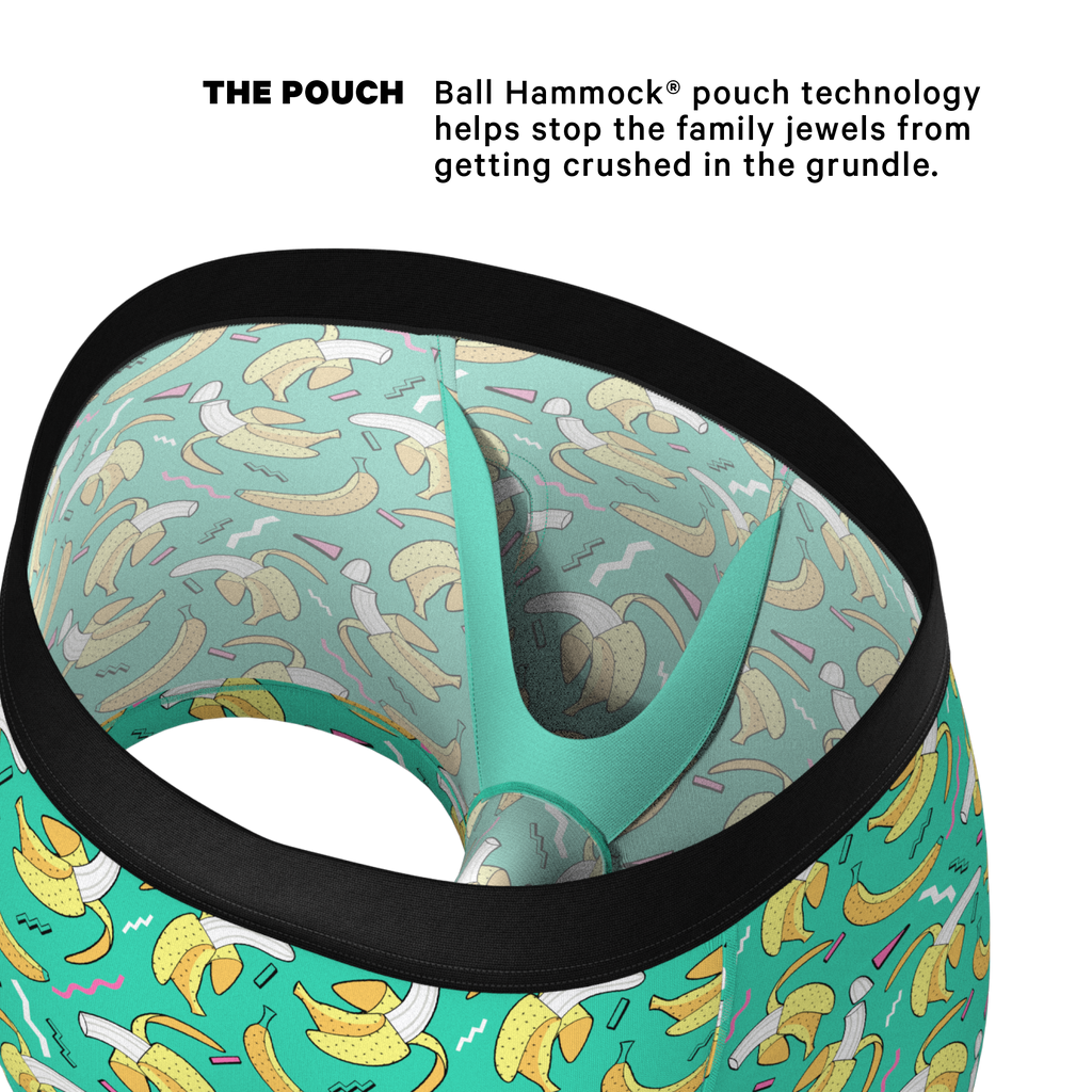 The Health Class | Retro Banana Ball Hammock® Pouch Trunk Underwear - Shinesty