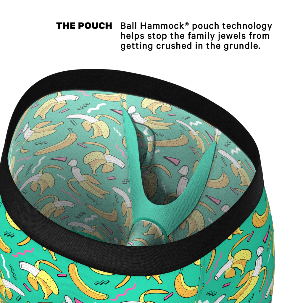 The Health Class | Retro Banana Ball Hammock® Boxer - Long Leg - Shinesty