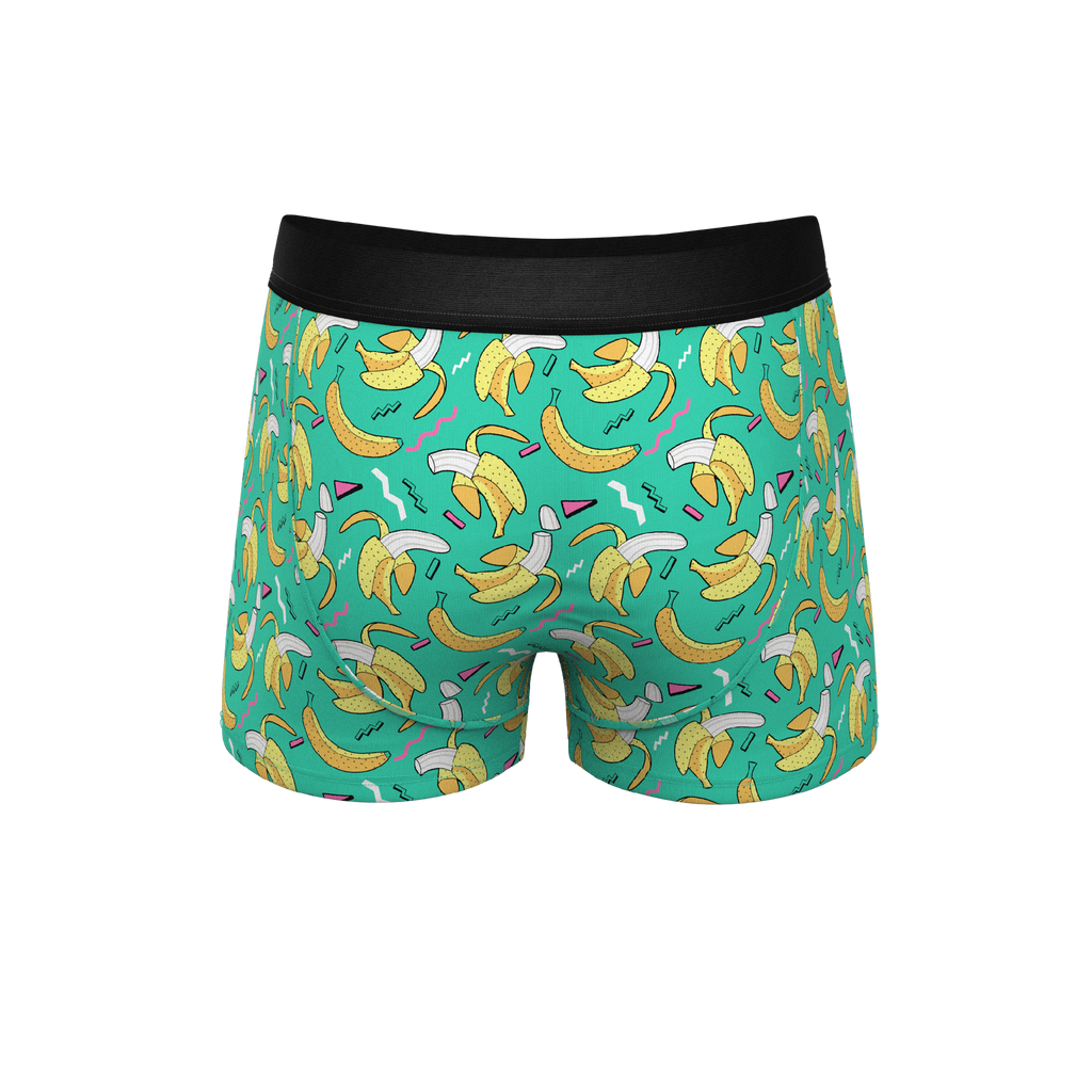 The Health Class | Retro Banana Ball Hammock® Pouch Trunk Underwear - Shinesty