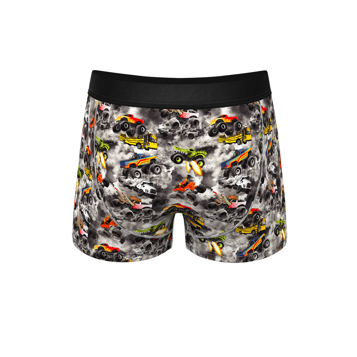 The Here Be Monsters | Monster Truck Ball Hammock® Pouch Trunks Underwear - Shinesty
