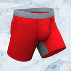 The High Caliber | Red paradICE™ Cooling Ball Hammock® Pouch Underwear - Shinesty