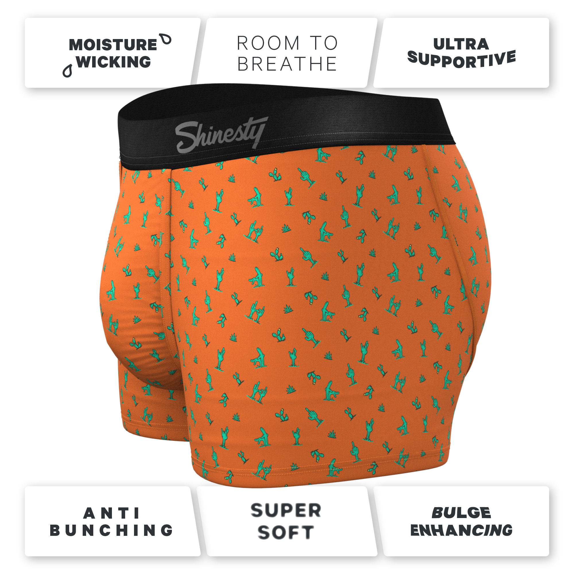 The Hokey Pokey | Cactus Ball Hammock® Pouch Trunk Underwear - Shinesty