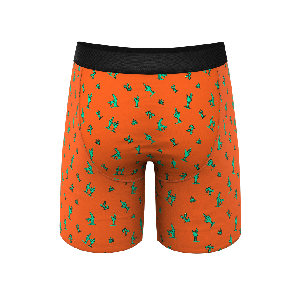 The Hokey Pokey | Cactus Ball Hammock® Boxer - Long Leg - Shinesty