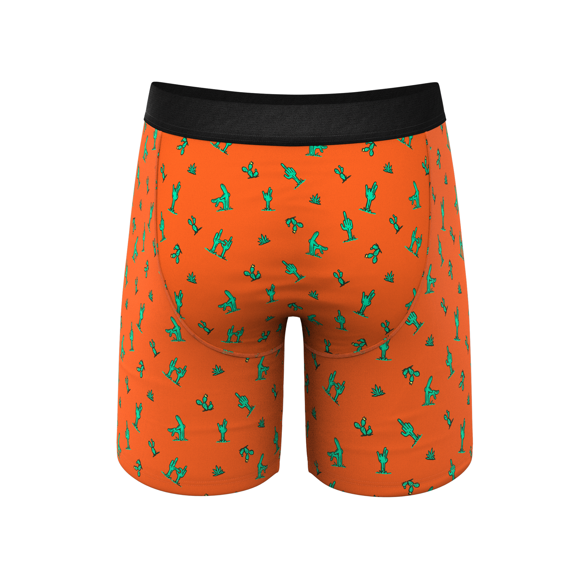 The Hokey Pokey | Cactus Ball Hammock® Boxer - Long Leg - Shinesty