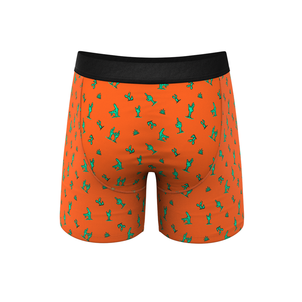 The Hokey Pokey | Cactus Ball Hammock® Pouch Underwear With Fly - Shinesty