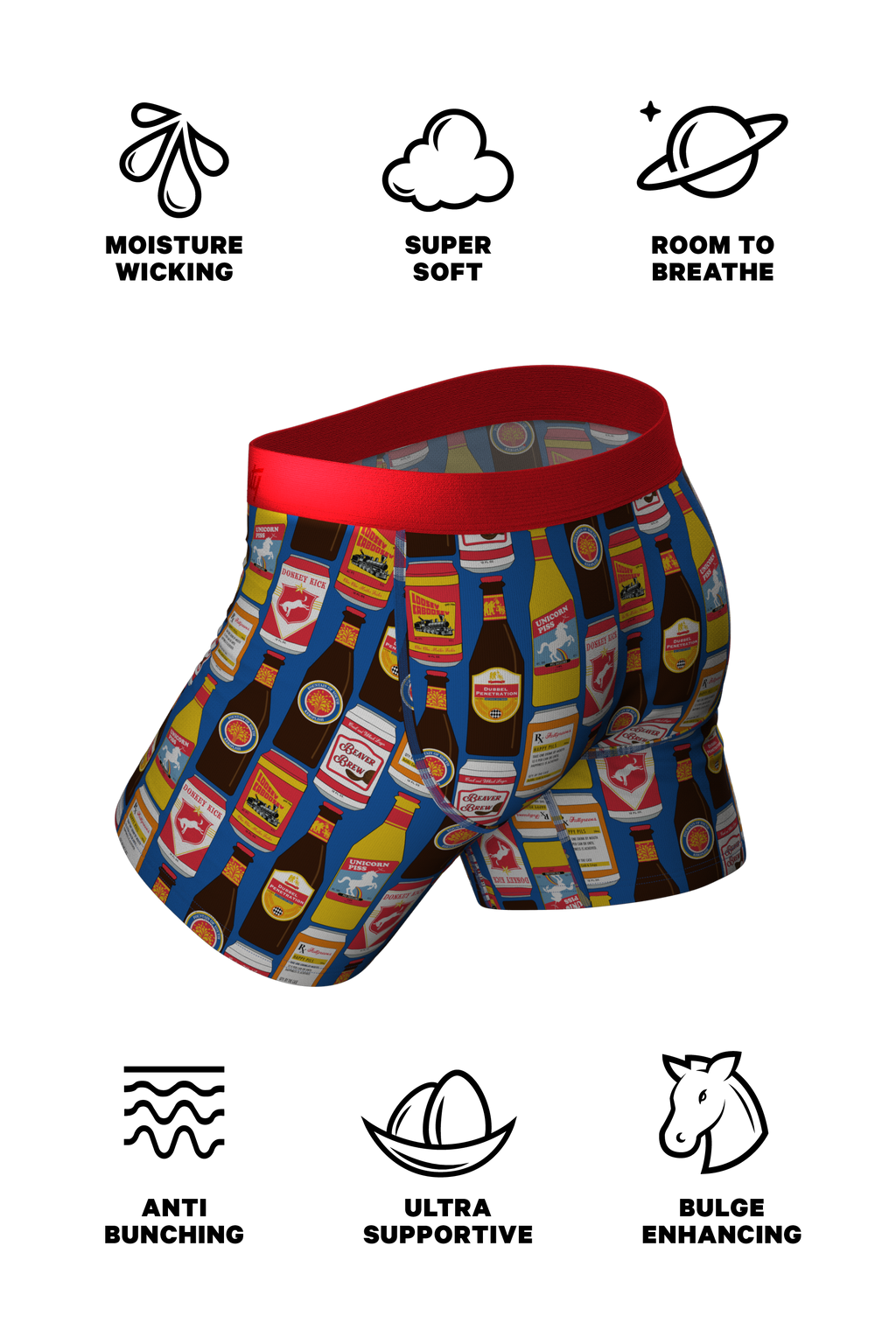 The Hop Nectar | Beer Ball Hammock® Pouch Underwear - Shinesty