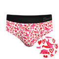 The Hot-Blooded Handbook | Valentines Ball Hammock® Pouch Underwear Briefs - Shinesty