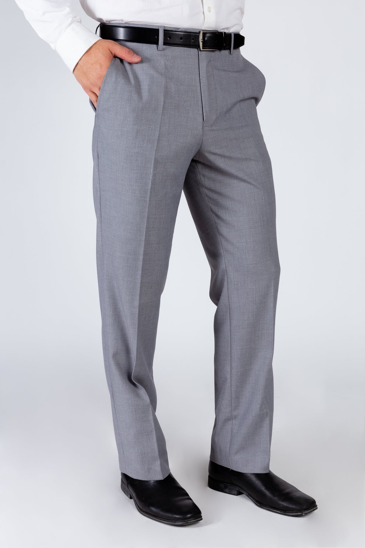 The We Mean Business | Light Grey Madison Suit Pants - Shinesty