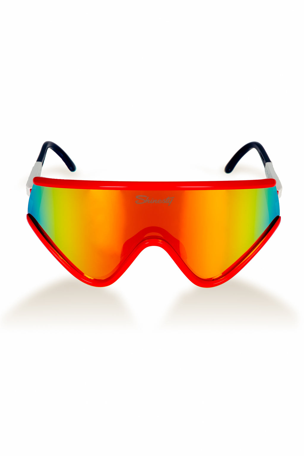 The USA Machos | Red, White & Blue Retro Polarized Sunglasses - Shinesty