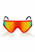 The USA Machos | Red, White & Blue Retro Polarized Sunglasses - Shinesty