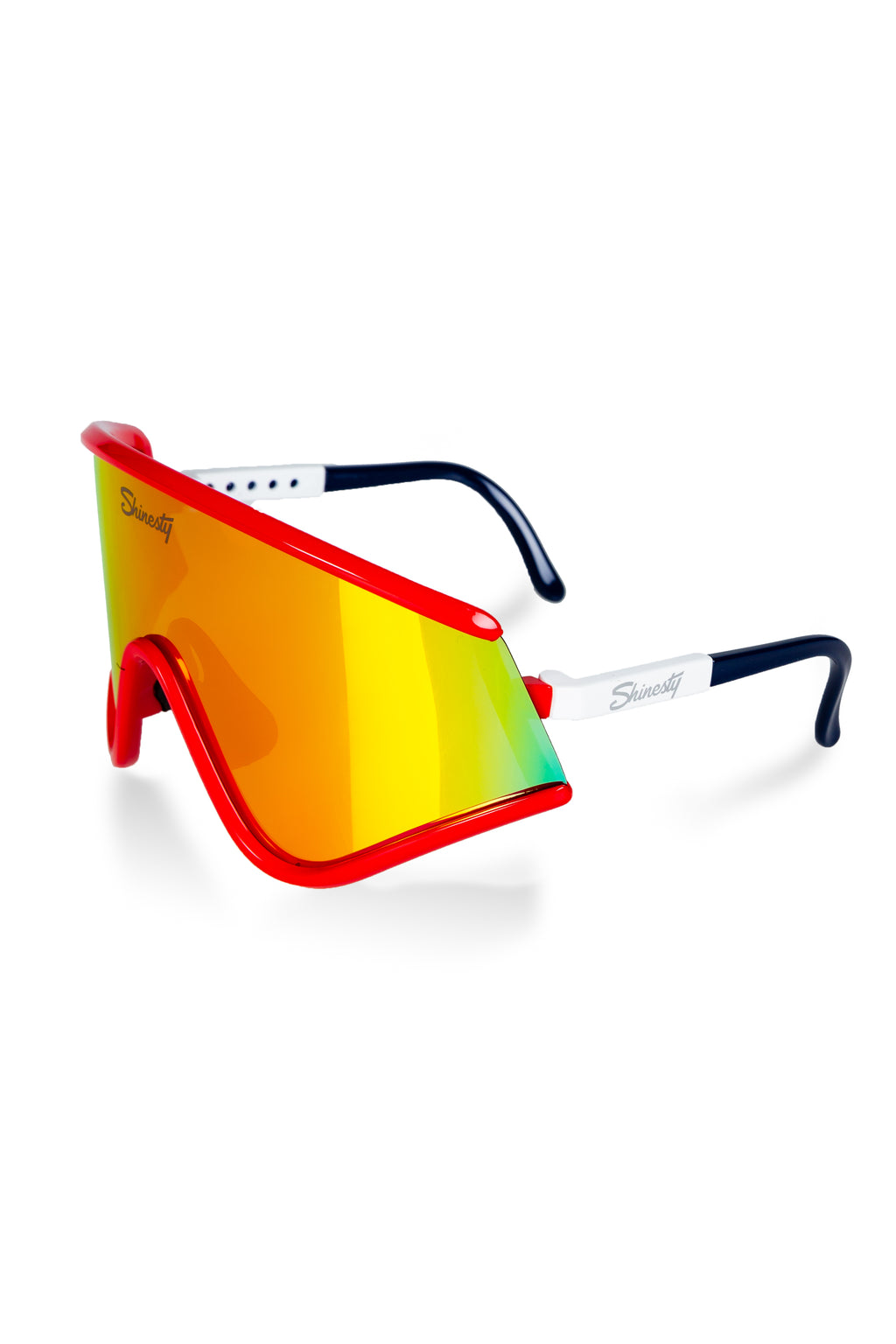 The USA Machos | Red, White & Blue Retro Polarized Sunglasses - Shinesty